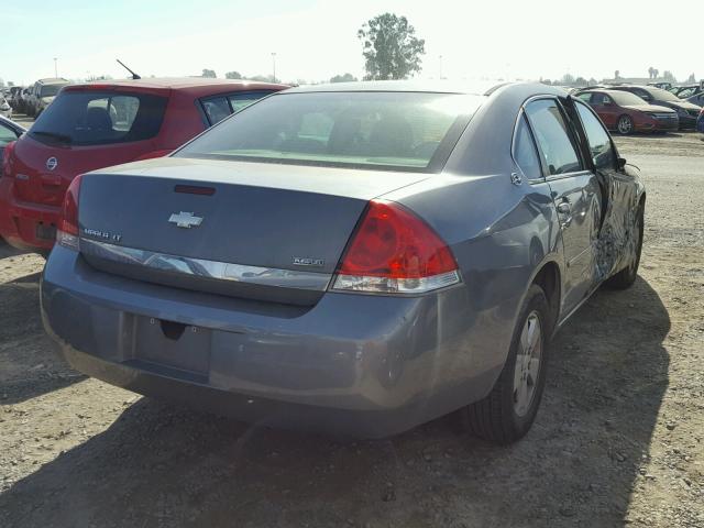 2G1WT58K979384325 - 2007 CHEVROLET IMPALA LT GRAY photo 4