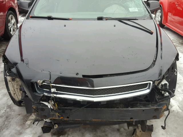 1G1ZG57B69F124249 - 2009 CHEVROLET MALIBU LS BLACK photo 7