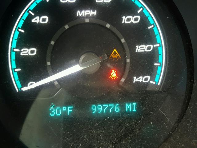 1G1ZG57B69F124249 - 2009 CHEVROLET MALIBU LS BLACK photo 8