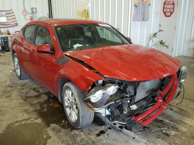 1C3CDZBG4EN138588 - 2014 DODGE AVENGER R/ RED photo 1