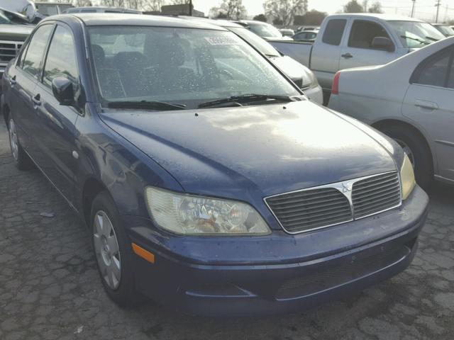 JA3AJ26E62U044739 - 2002 MITSUBISHI LANCER ES BLUE photo 1