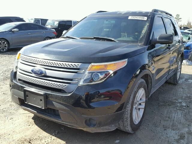 1FMHK7B8XBGA92667 - 2011 FORD EXPLORER BLACK photo 2