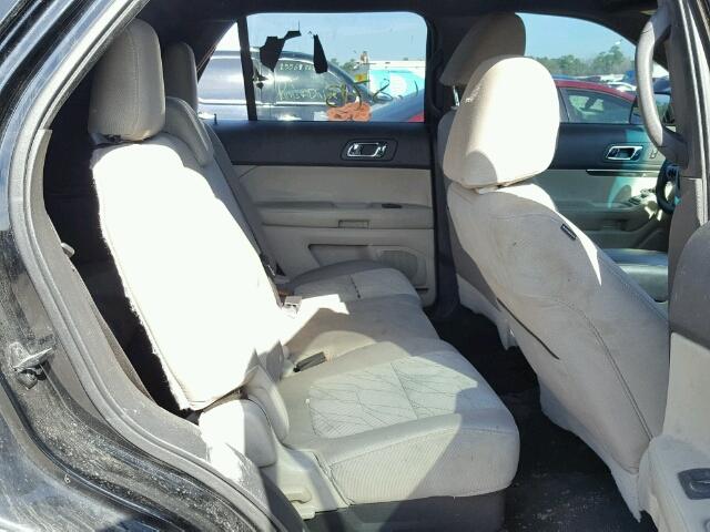 1FMHK7B8XBGA92667 - 2011 FORD EXPLORER BLACK photo 6