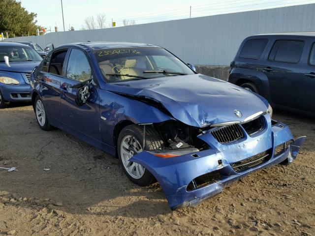WBAVC93527KX54358 - 2007 BMW 328 XI BLUE photo 1