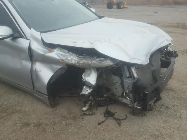 JN1BV7ARXEM693498 - 2014 INFINITI Q50 BASE Plata foto 9