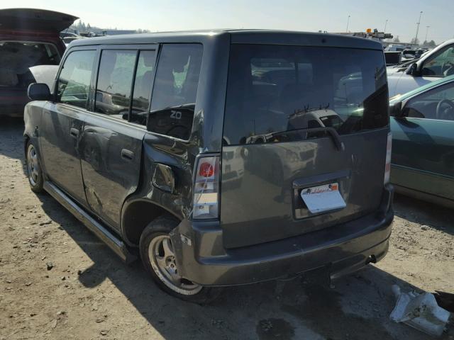 JTLKT324950170662 - 2005 TOYOTA SCION XB GREEN photo 3