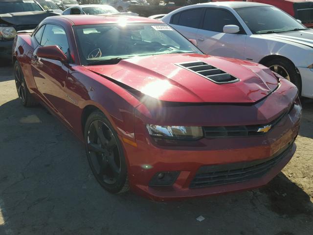 2G1FK1EJ8E9150844 - 2014 CHEVROLET CAMARO 2SS RED photo 1