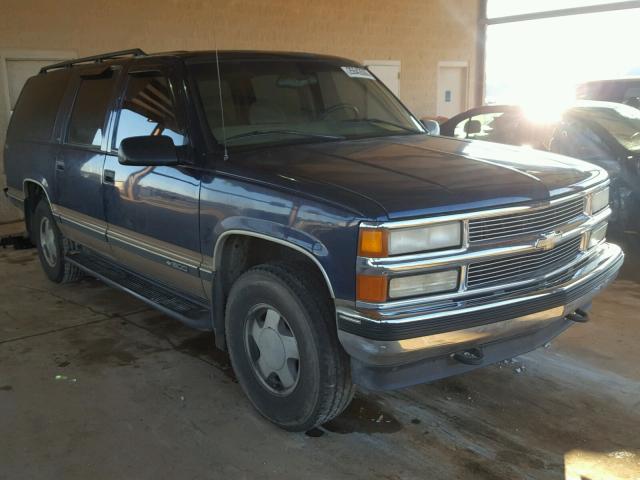 1GNFK16R0XJ377441 - 1999 CHEVROLET SUBURBAN K BLUE photo 1