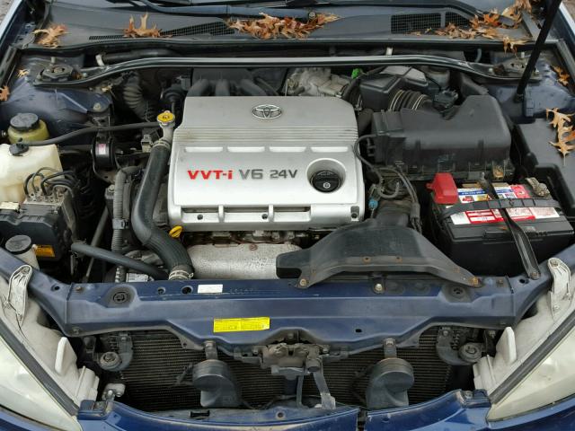 4T1BF30K36U120429 - 2006 TOYOTA CAMRY LE BLUE photo 7