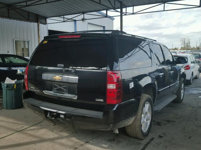 3GNFK16397G162489 - 2007 CHEVROLET SUBURBAN K BLACK photo 4