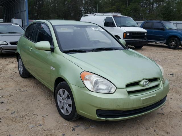 KMHCM36C68U055931 - 2008 HYUNDAI ACCENT GS GREEN photo 1