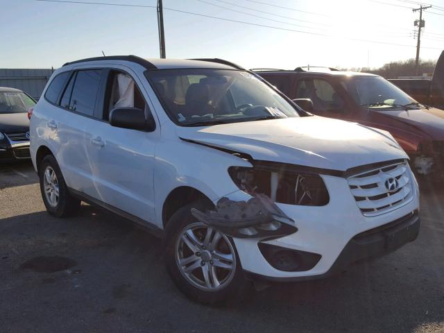 5NMSG3AB3AH336927 - 2010 HYUNDAI SANTA FE G WHITE photo 1