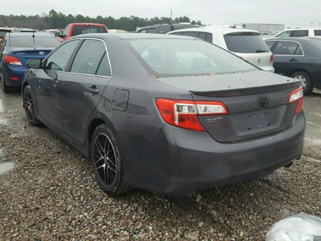 4T1BF1FK2EU333365 - 2014 TOYOTA CAMRY L GRAY photo 3