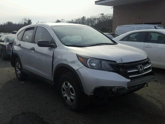 2HKRM4H35DH692914 - 2013 HONDA CR-V LX SILVER photo 1