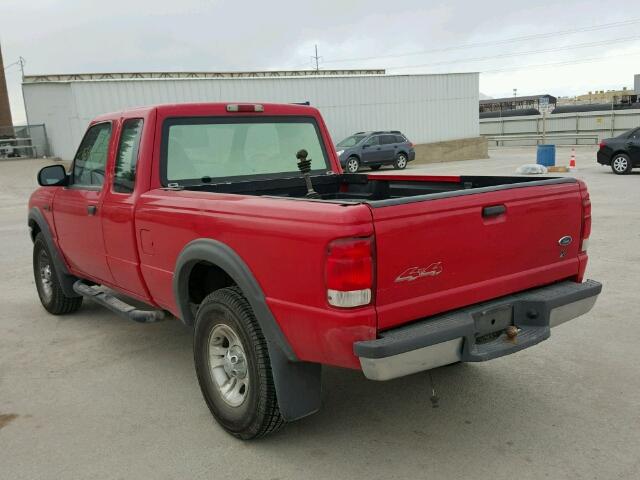 1FTZR15V4YPB32379 - 2000 FORD RANGER SUP RED photo 3