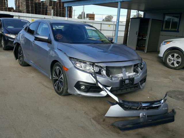 2HGFC1F32GH638122 - 2016 HONDA CIVIC EX Gümüş foto 1