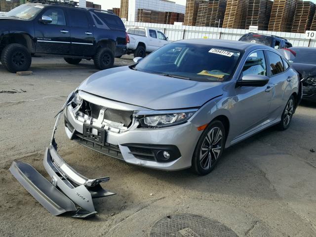 2HGFC1F32GH638122 - 2016 HONDA CIVIC EX SILVER photo 2