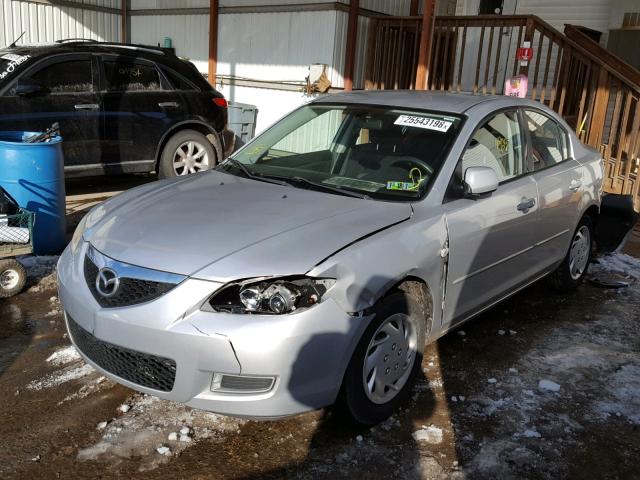 JM1BK12F071716086 - 2007 MAZDA 3 I SILVER photo 2