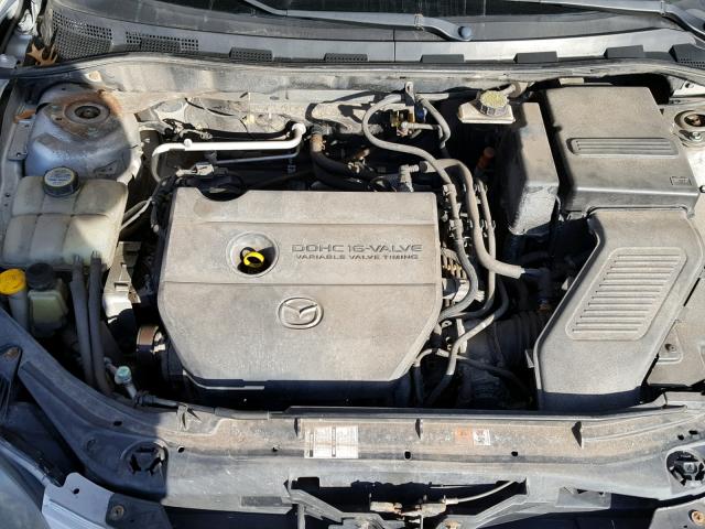 JM1BK12F071716086 - 2007 MAZDA 3 I SILVER photo 7