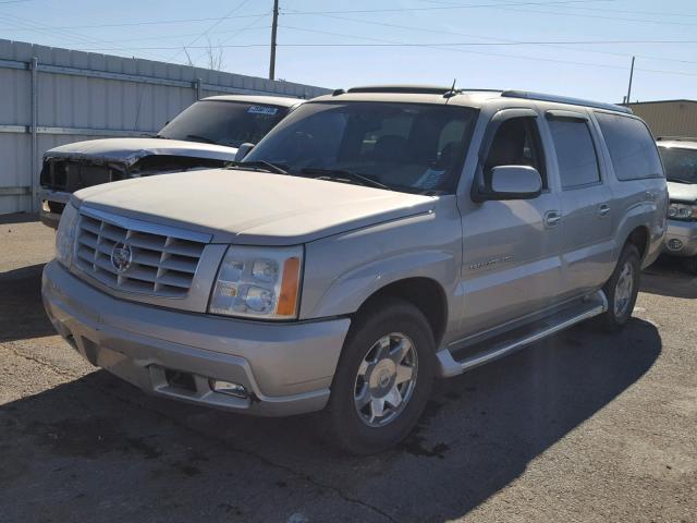 3GYFK66N45G243222 - 2005 CADILLAC ESCALADE E SILVER photo 2