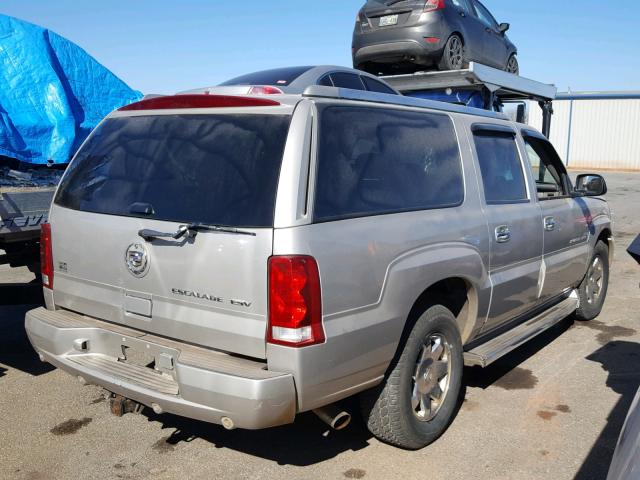 3GYFK66N45G243222 - 2005 CADILLAC ESCALADE E SILVER photo 4