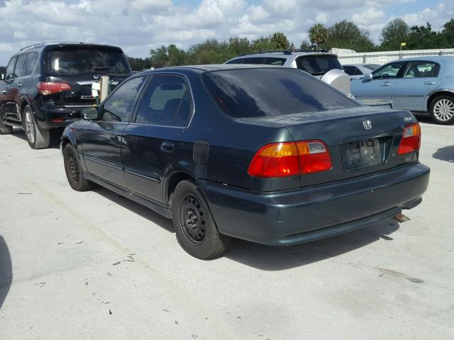 1HGEJ8643XL058920 - 1999 HONDA CIVIC EX Yaşıl foto 3