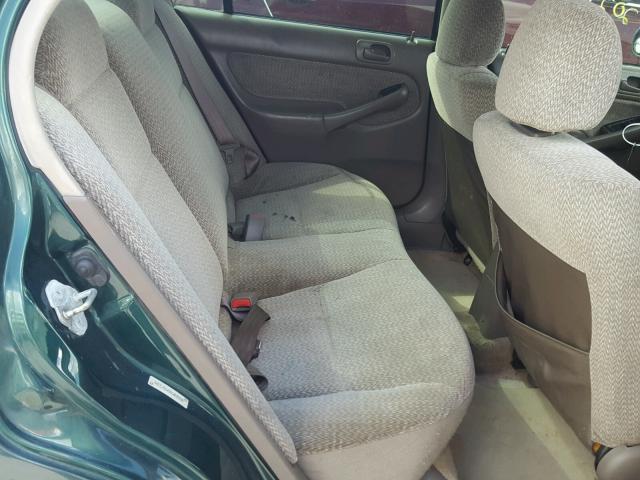 1HGEJ8643XL058920 - 1999 HONDA CIVIC EX Yaşıl foto 6