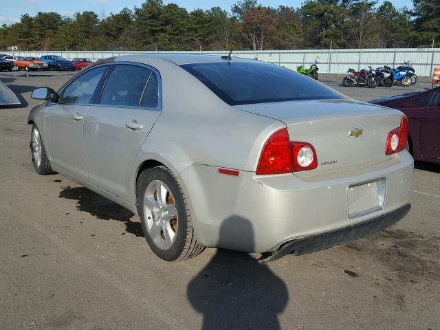 1G1ZB5EB3AF277290 - 2010 CHEVROLET MALIBU LS SILVER photo 3