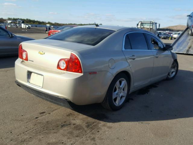 1G1ZB5EB3AF277290 - 2010 CHEVROLET MALIBU LS SILVER photo 4