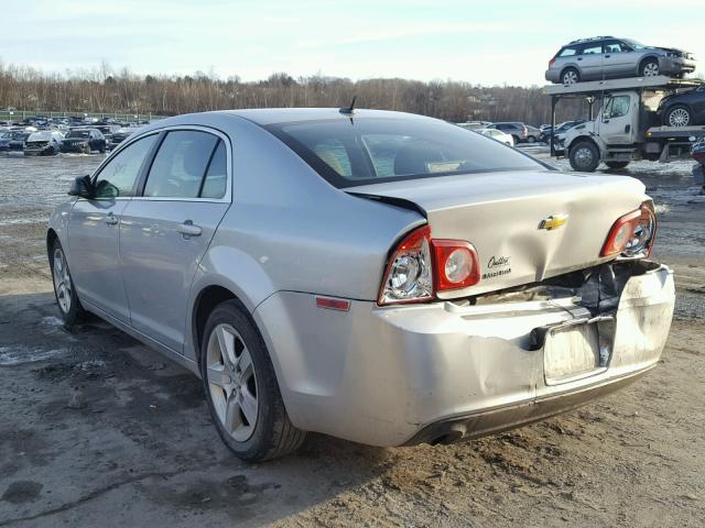 1G1ZB5EBXAF275018 - 2010 CHEVROLET MALIBU LS SILVER photo 3