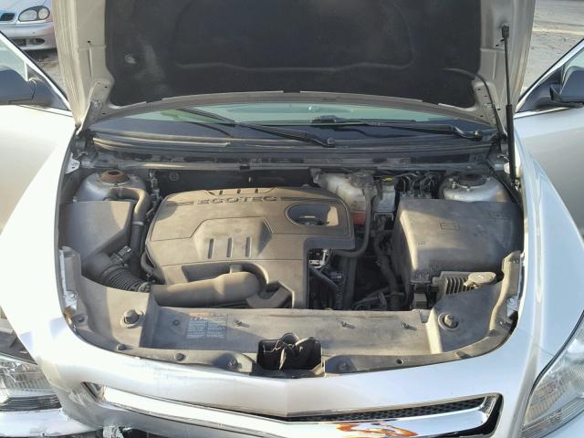1G1ZB5EBXAF275018 - 2010 CHEVROLET MALIBU LS SILVER photo 7
