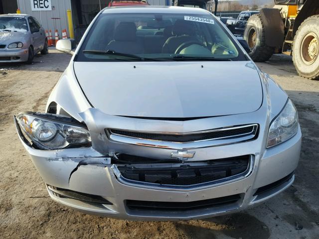 1G1ZB5EBXAF275018 - 2010 CHEVROLET MALIBU LS SILVER photo 9