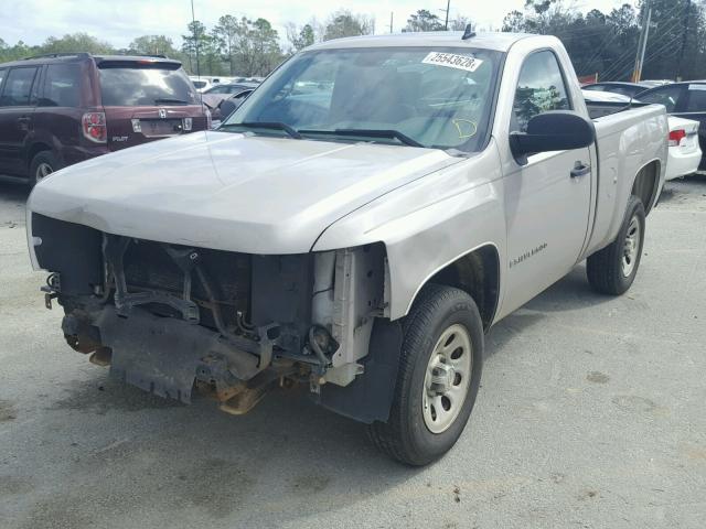 1GCEC14C59Z198235 - 2009 CHEVROLET SILVERADO TAN photo 2