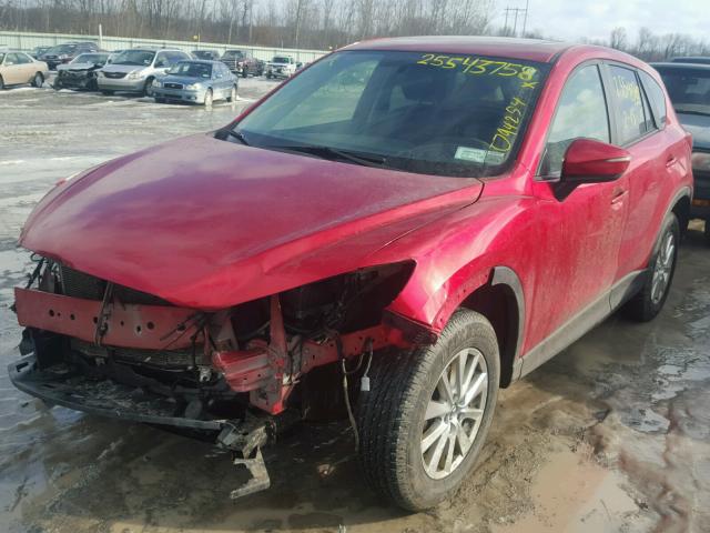 JM3KE4CY2F0506321 - 2015 MAZDA CX-5 TOURI RED photo 2