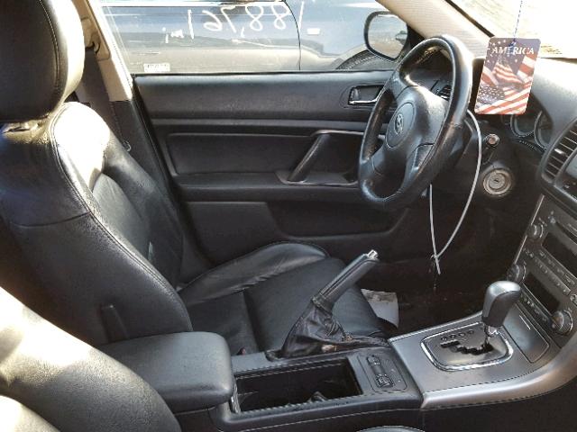 4S3BL626957200345 - 2005 SUBARU LEGACY 2.5 SILVER photo 5