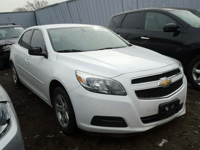 1G11B5SA6DF185426 - 2013 CHEVROLET MALIBU LS WHITE photo 1