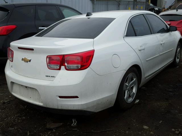 1G11B5SA6DF185426 - 2013 CHEVROLET MALIBU LS WHITE photo 4