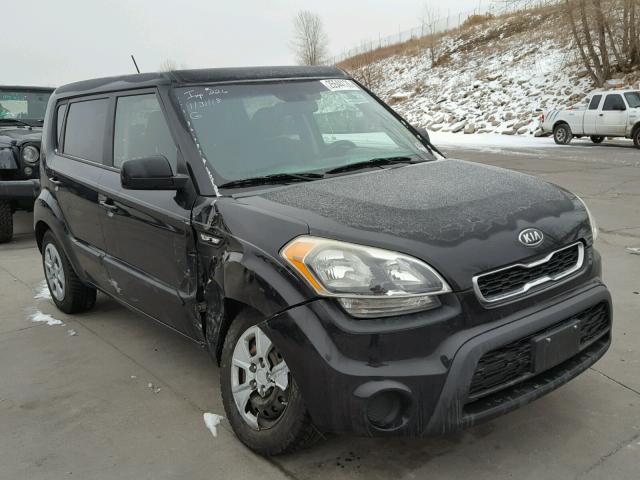 KNDJT2A58C7448838 - 2012 KIA SOUL BLACK photo 1