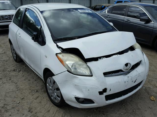 JTDJT4K32B5329900 - 2011 TOYOTA YARIS WHITE photo 1