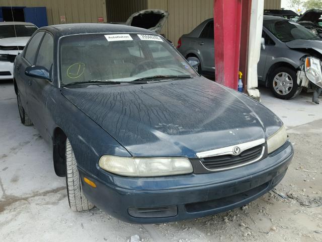 1YVGE22C8T5578898 - 1996 MAZDA 626 DX GREEN photo 1