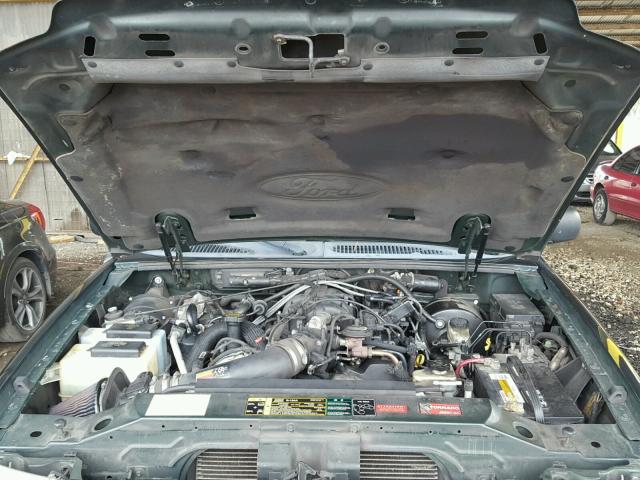 1FMZU67K54UB75974 - 2004 FORD EXPLORER S GREEN photo 7