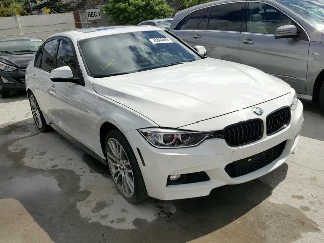 WBA3A9G51FNT09842 - 2015 BMW 335 I WHITE photo 1