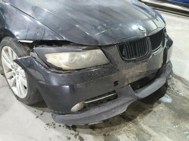 WBAVB73577VH22708 - 2007 BMW 335 I BLACK photo 9