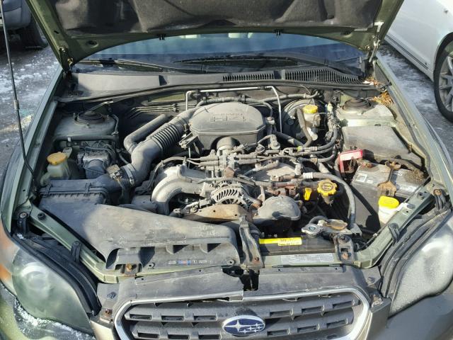 4S4BP61C357385919 - 2005 SUBARU LEGACY OUT GREEN photo 7