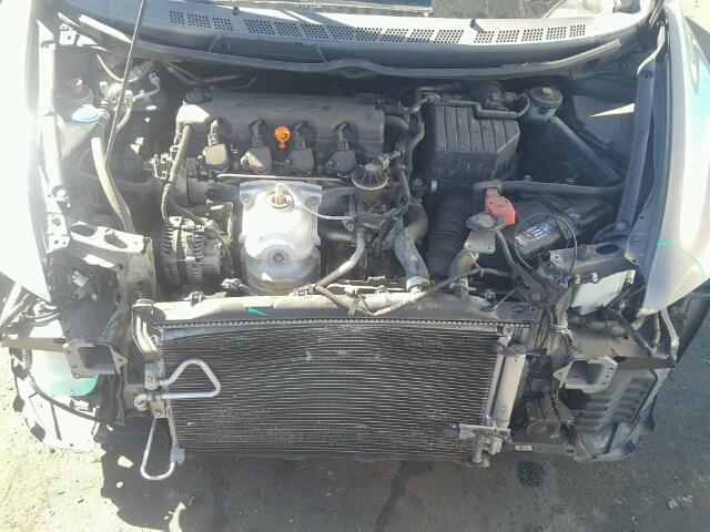 2HGFA16878H314733 - 2008 HONDA CIVIC EX ნაცრისფერი ფოტო 7