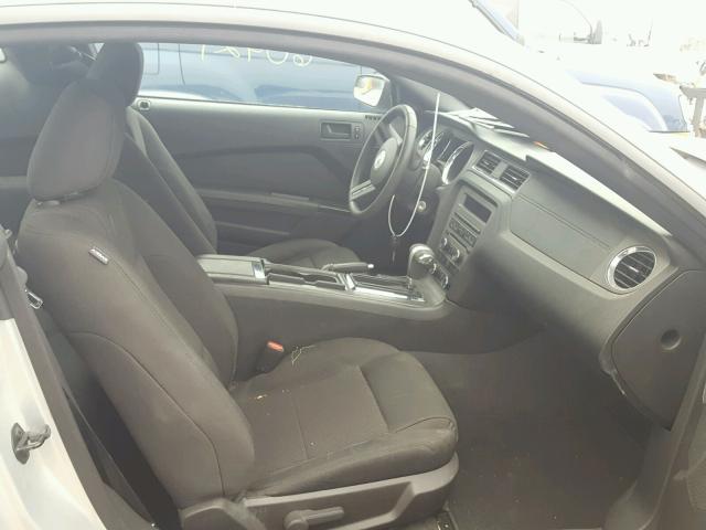1ZVBP8AM4B5106524 - 2011 FORD MUSTANG SILVER photo 5