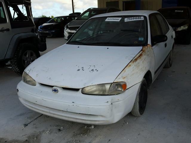 1Y1SK5288WZ415750 - 1998 CHEVROLET GEO PRIZM 白色 照片 2
