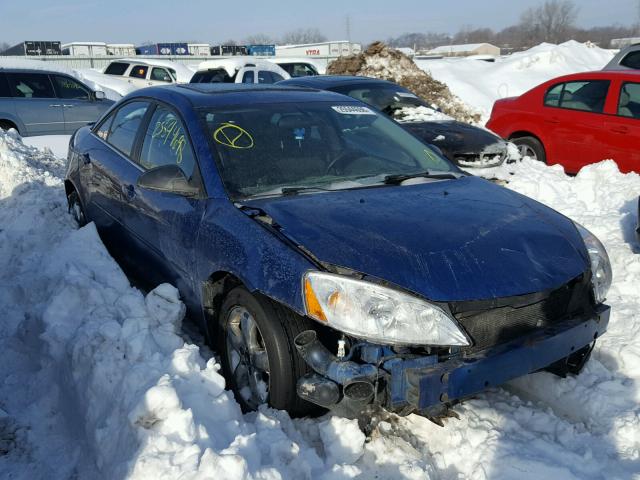 1G2ZH58N174236676 - 2007 PONTIAC G6 GT BLUE photo 1