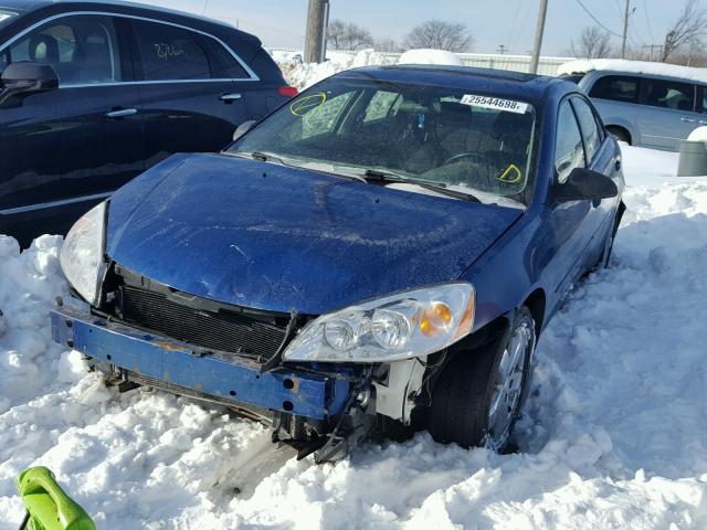 1G2ZH58N174236676 - 2007 PONTIAC G6 GT BLUE photo 2