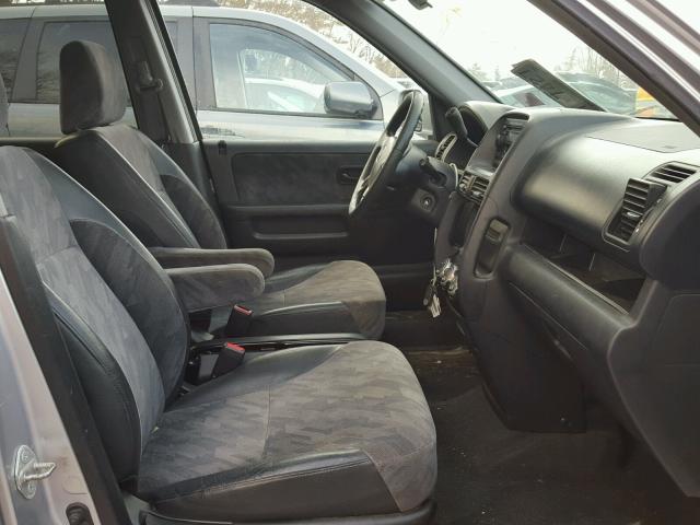 SHSRD78823U146915 - 2003 HONDA CR-V EX SILVER photo 5